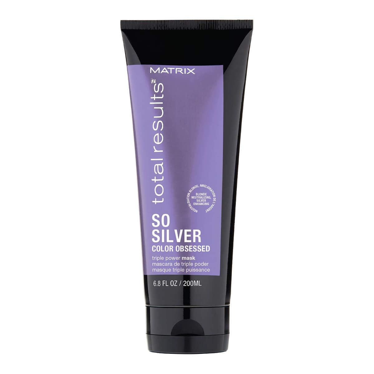 Total Results So Silver Purple Toning Hair Mask for Blonde, Silver and Grey Hair