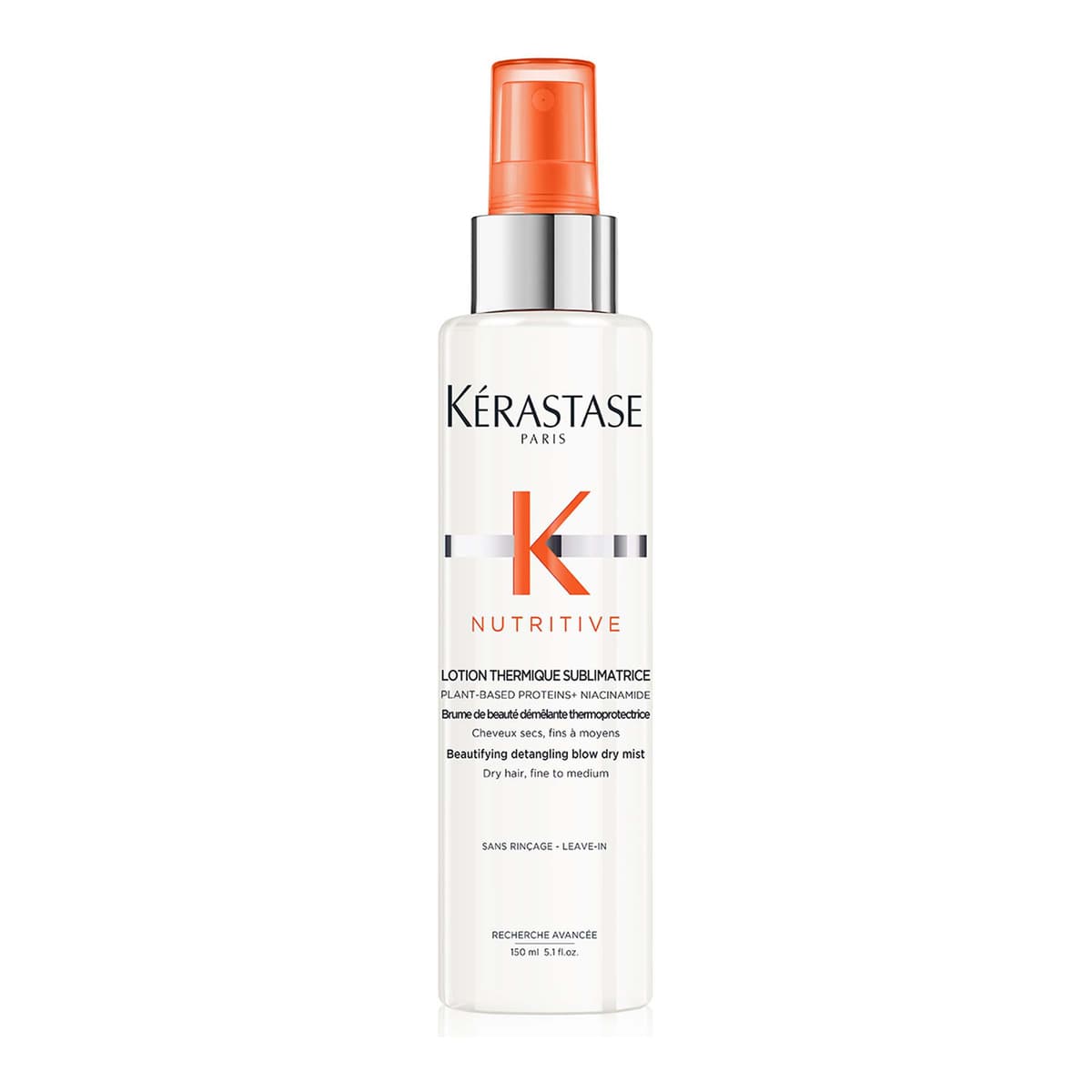 Kérastase Nutritive Beautifying Detangling Blow Dry Mist, for Dry Fine to Medium Hair