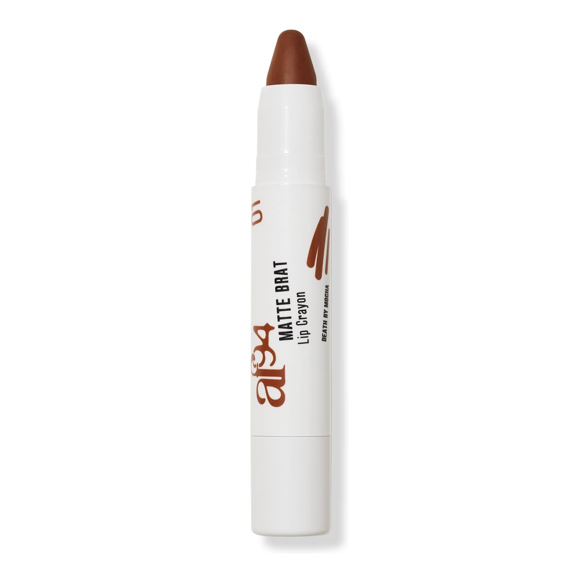 Matte Brat - Long Lasting Lip Crayon, Death By Mocha