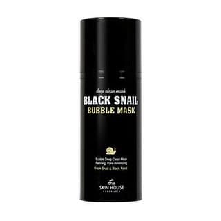 Black Snail Bubble Mask