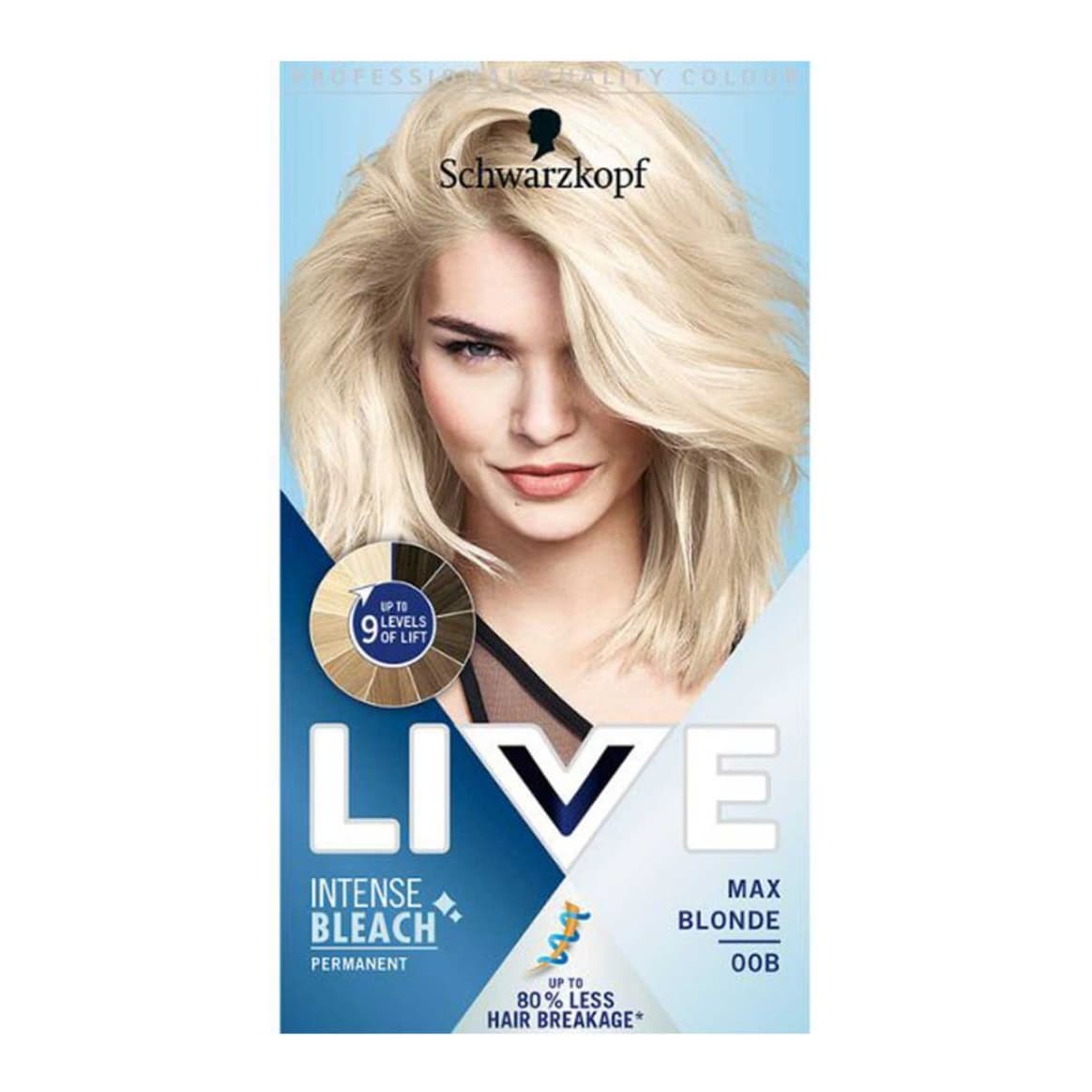 LIVE 00B Max Blonde Permanent Hair Dye