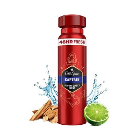 Captain Deodorant Body Spray For Men