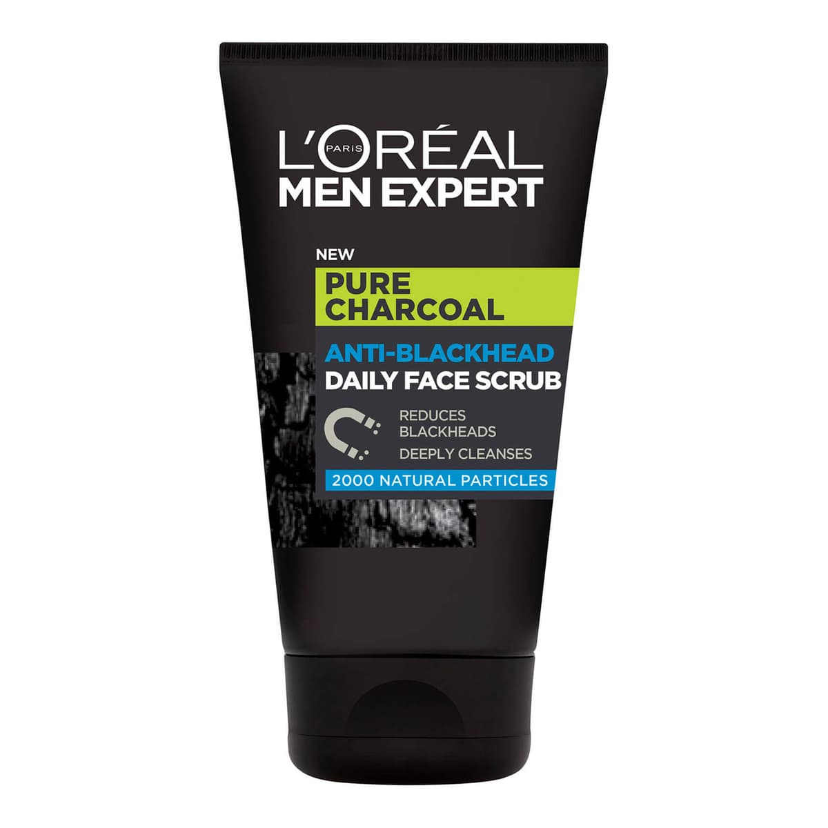 Pure Charcoal Anti-Blackhead Daily Face Scrub