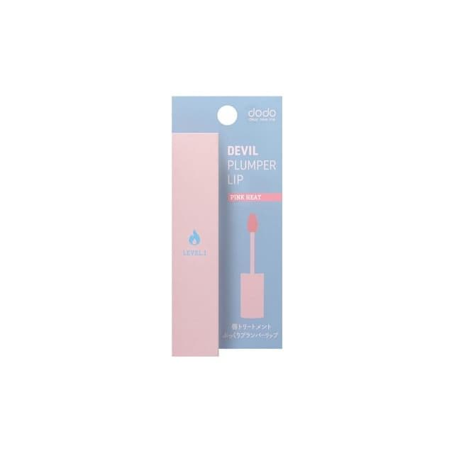 Devil Plumper Lip Gloss, #01 Pink Heat