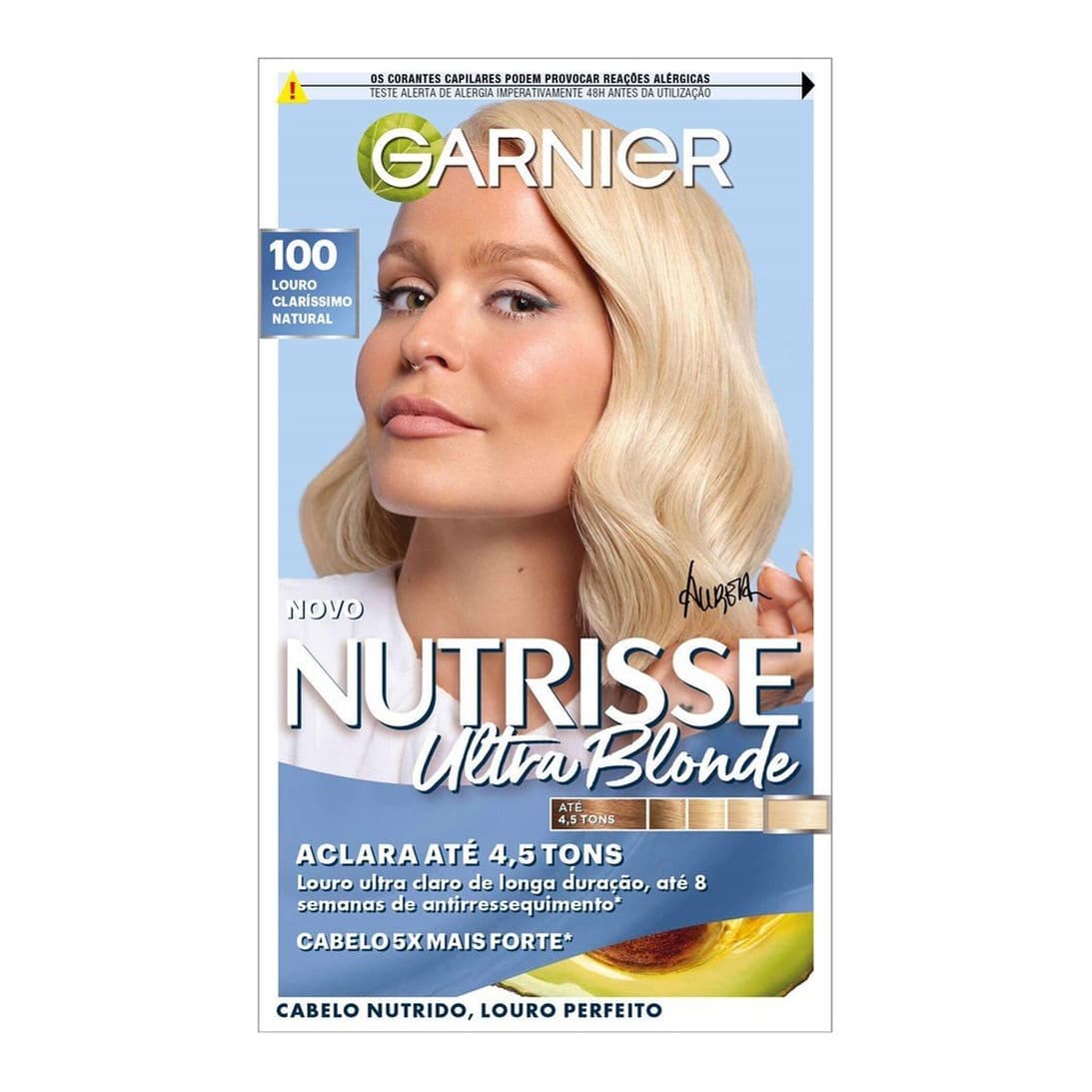 Nutrisse Ultra Blonde Permanent Hair Dye 100 Natural Extra Light Blonde