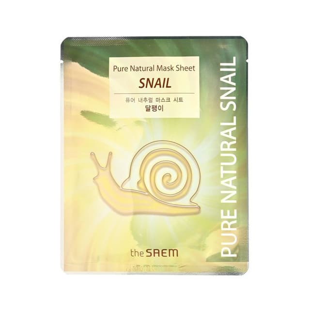 Pure Natural Mask Sheet, Snail