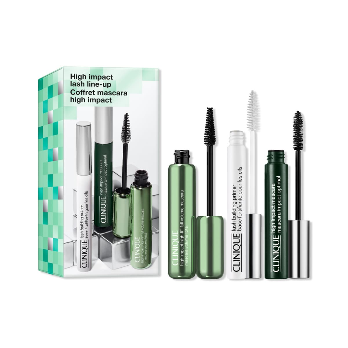 High Impact Lash Line-Up Primer & Mascara Makeup Set