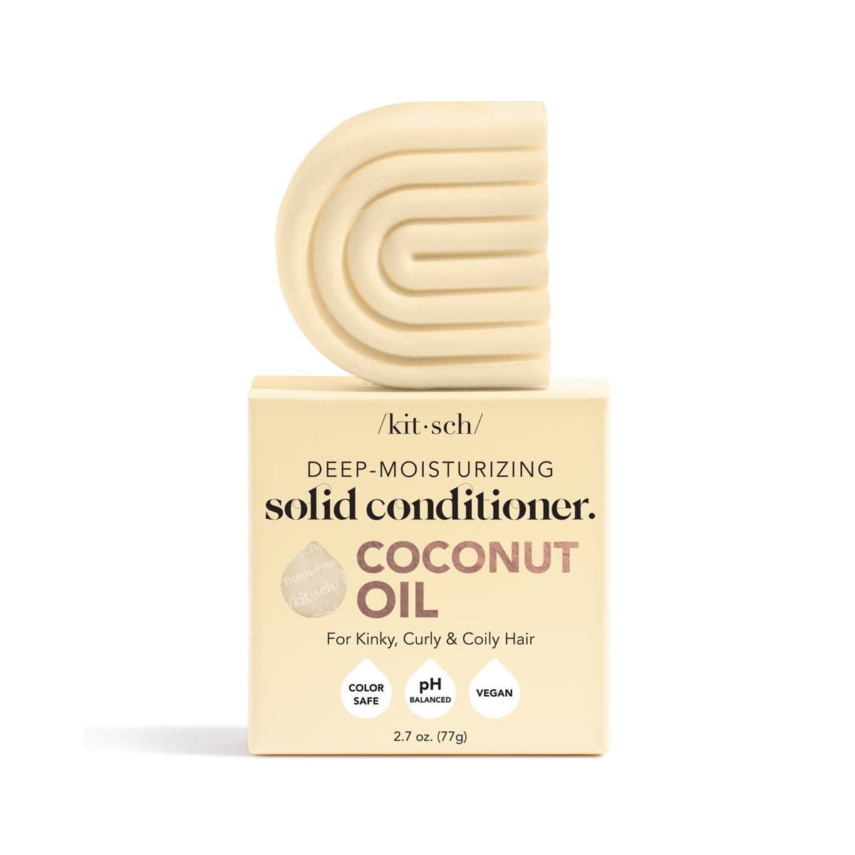Mass Coconut Oil Deep-Moisturizing Solid Conditioner Bar