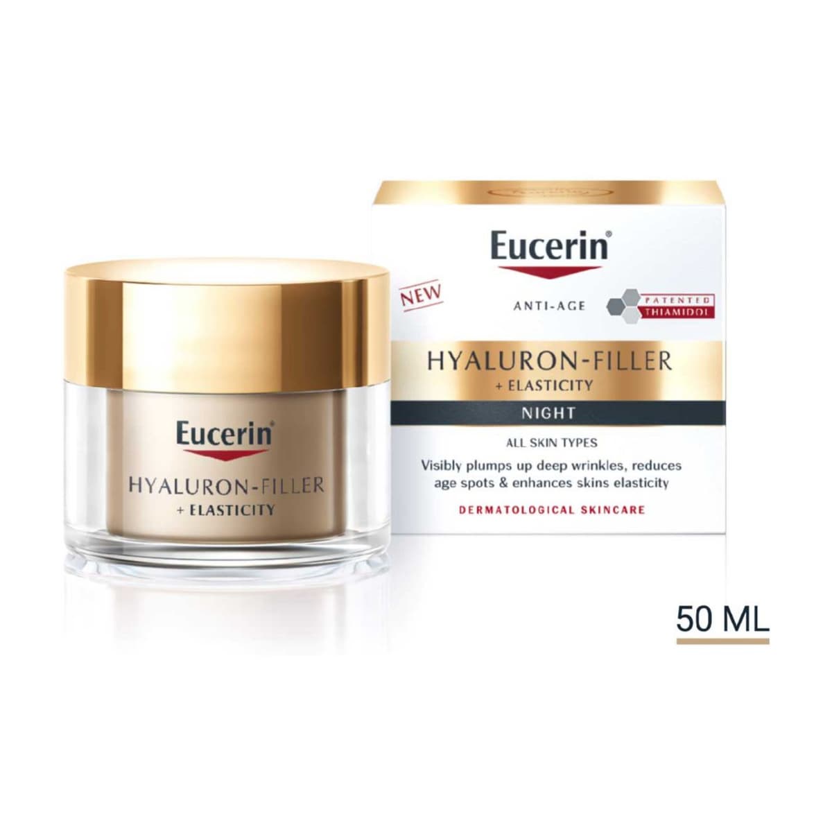 Hyaluron Filler + Elasticity Anti-Ageing Night Cream