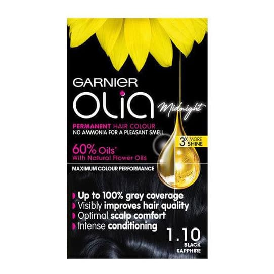 1.10 Black Sapphire Permanent Hair Dye