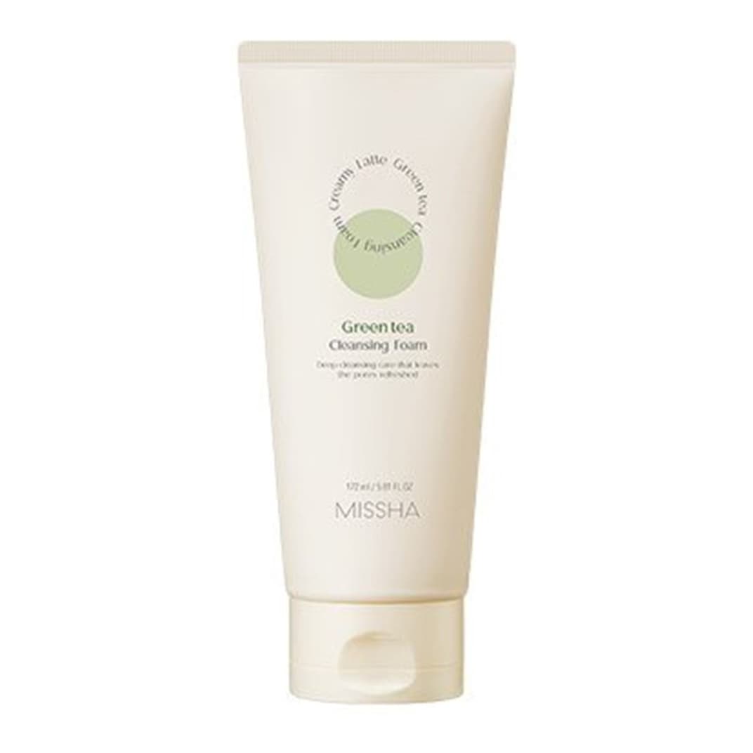 Creamy Latte Green Tea Cleansing Foam
