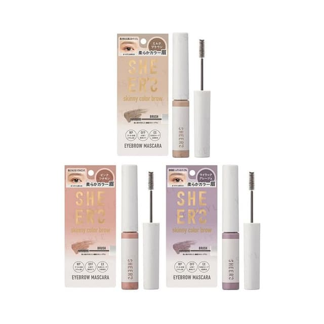 Skinny Color Brow Eyebrow Mascara, #02 Pink Cinnamon