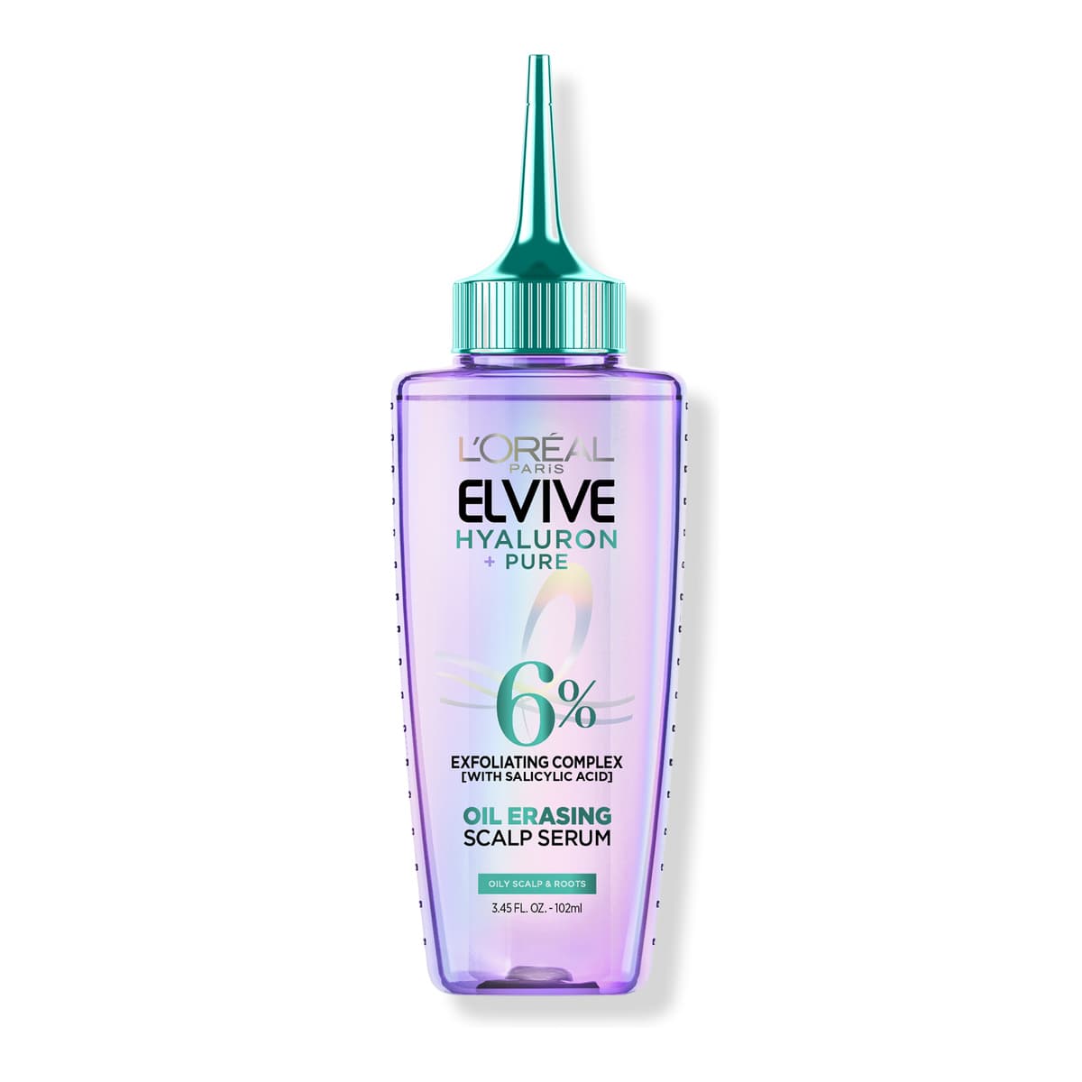 Elvive Hyaluron Pure Oil Erasing Serum, For Oily Hair