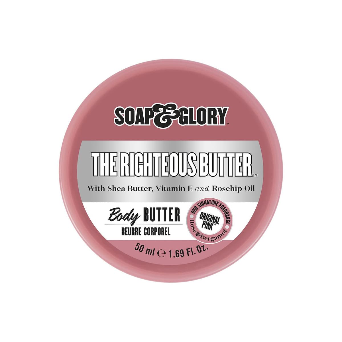 The Righteous Butter Moisturizing Body Butter Original Pink