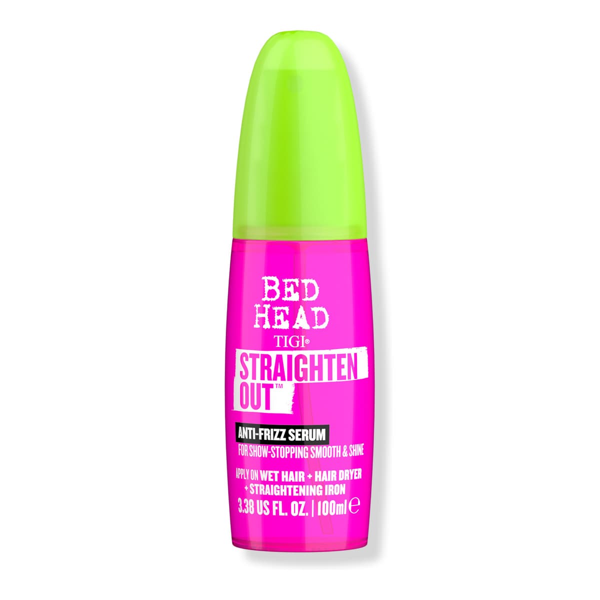 Straighten Out Anti Frizz Serum For Smooth Shiny Hair