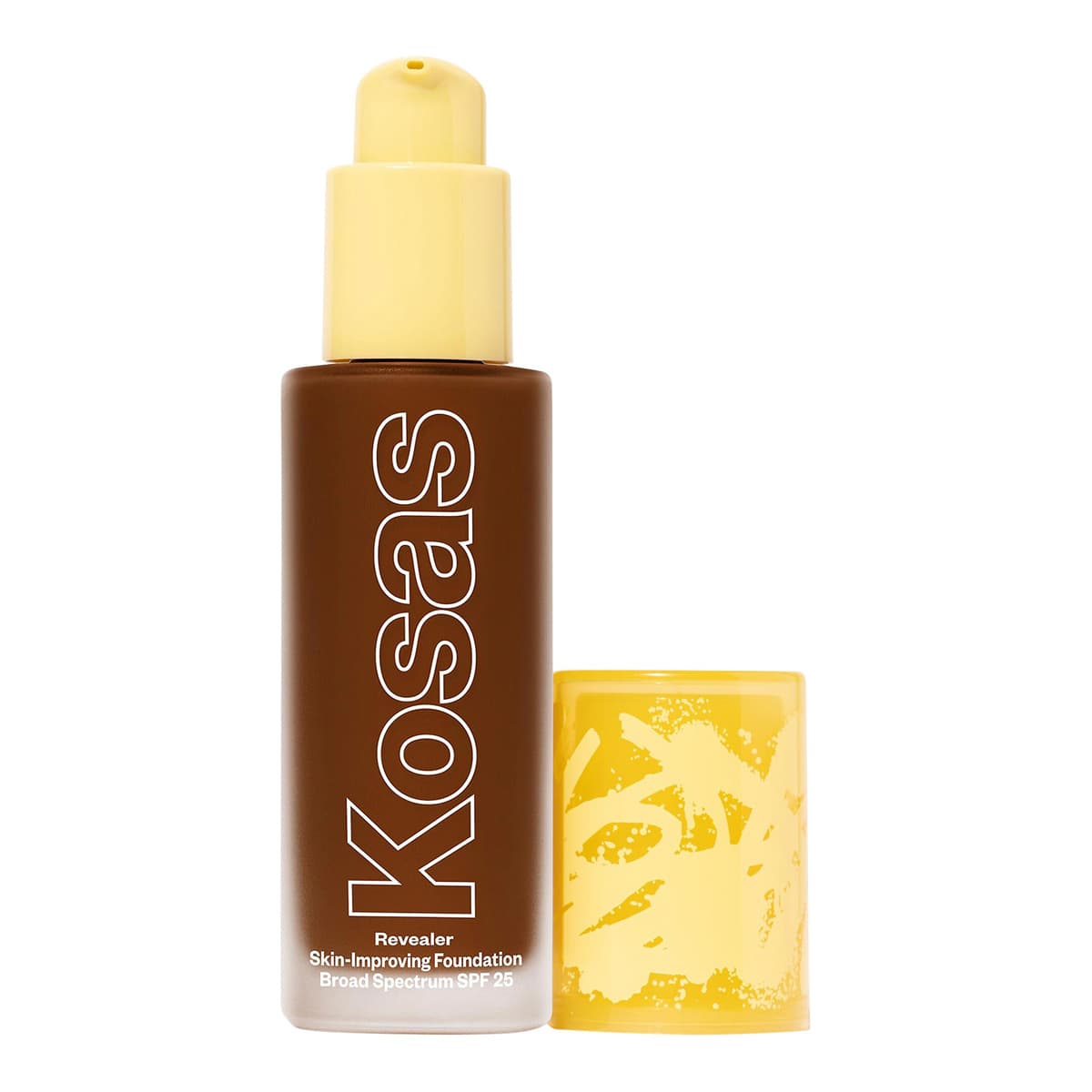 Revealer Skin-Improving Foundation SPF 25 with Hyaluronic Acid and Niacinamide, Deep Neutral Warm 390
