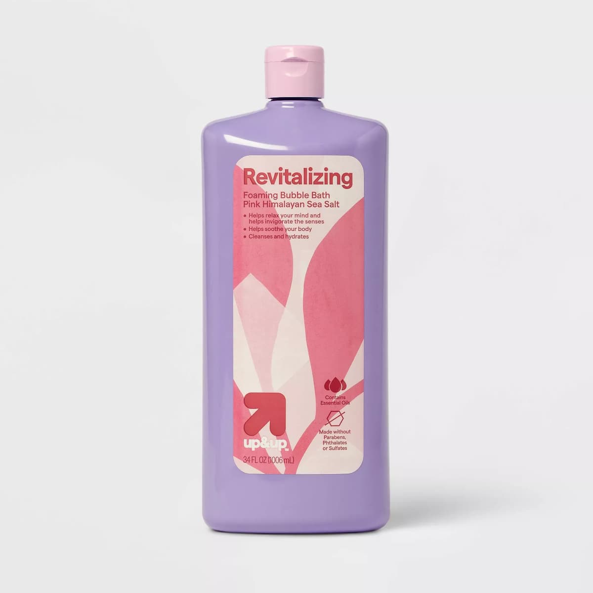 Revitalizing Foaming Bubble Bath - Pink Himalayan Sea Salt - - up&up™