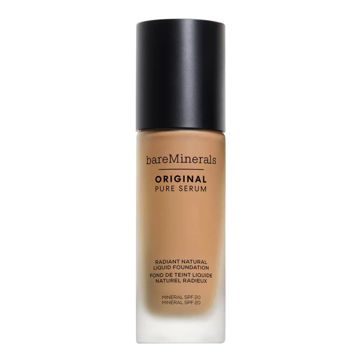 ORIGINAL Pure Serum Radiant Natural Liquid Foundation Mineral SPF 20, Medium Neutral 3