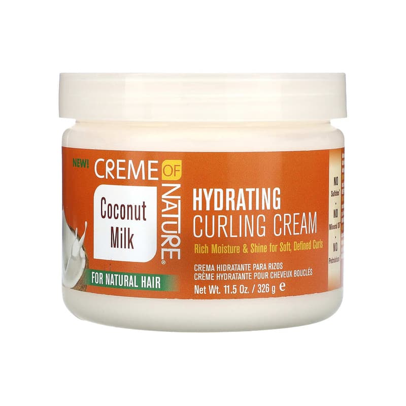 Coconut Milk, Hydrating Curling Cream for Natural Hair