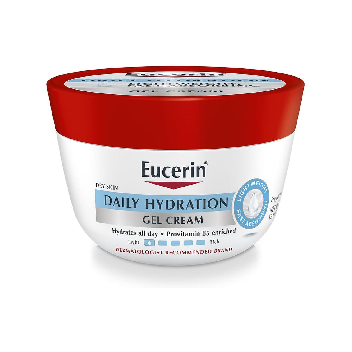 Daily Hydration Gel Cream, Body Moisturizer for Dry Skin