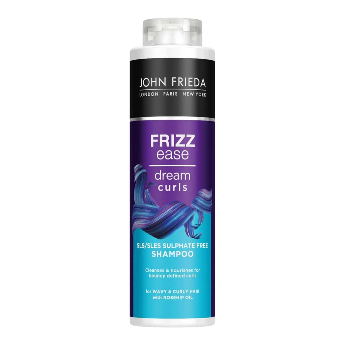 Frizz Ease Dream Curls SLS/SLES Sulphate Free Shampoo for Naturally Wavy & Curly Hair