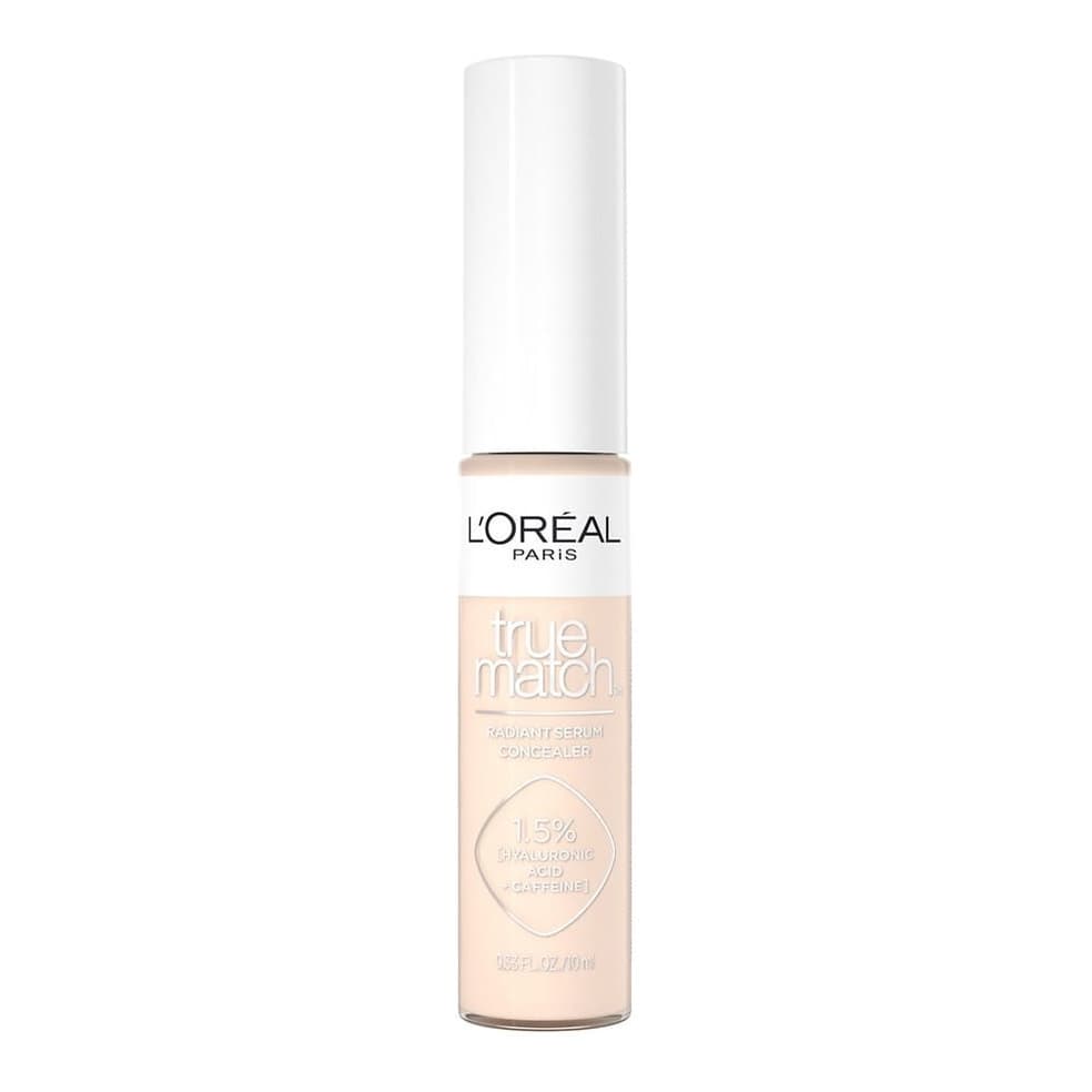 Radiant Serum Concealer Infused With 1.5 Percent Hyaluronic Acid Plus Caffeine, W1