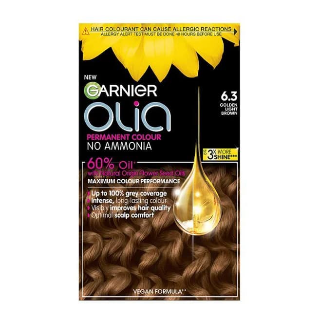 6.3 Golden Light Brown Permanent Hair Dye