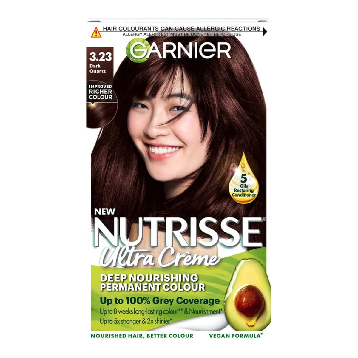 Nutrisse 3.23 Dark Quartz Brown Permanent Hair Dye