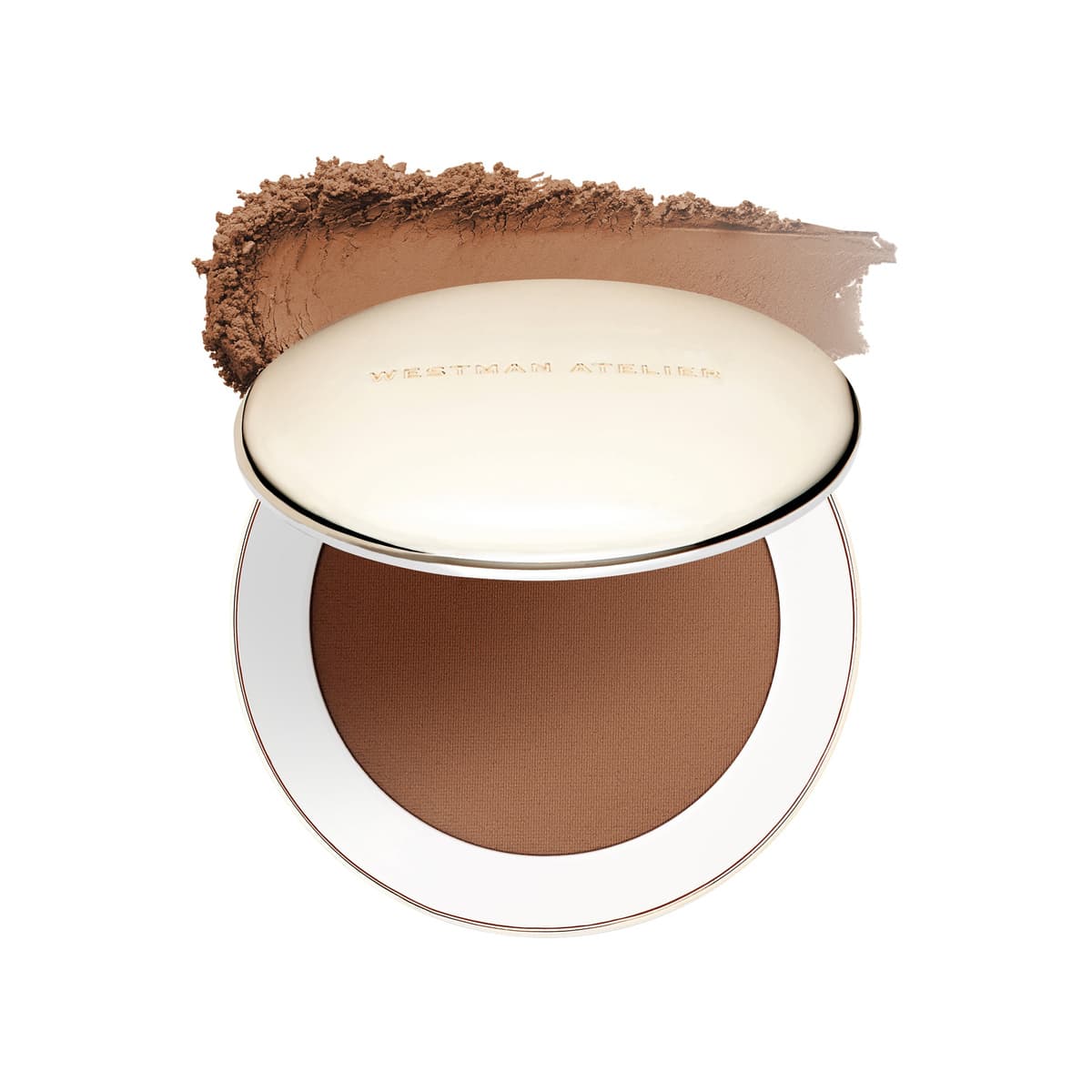 Vital Pressed Skincare Blurring Talc-Free Setting Powder, Café