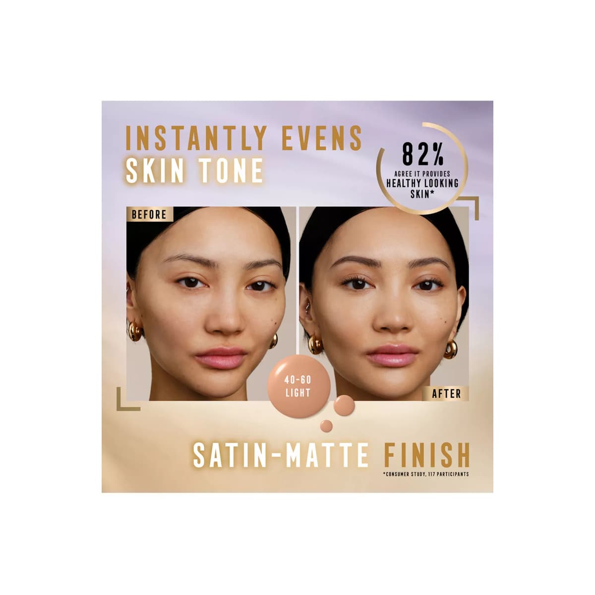 Miracle Pure Skin Reset Serum Foundation, Light 40 to 60
