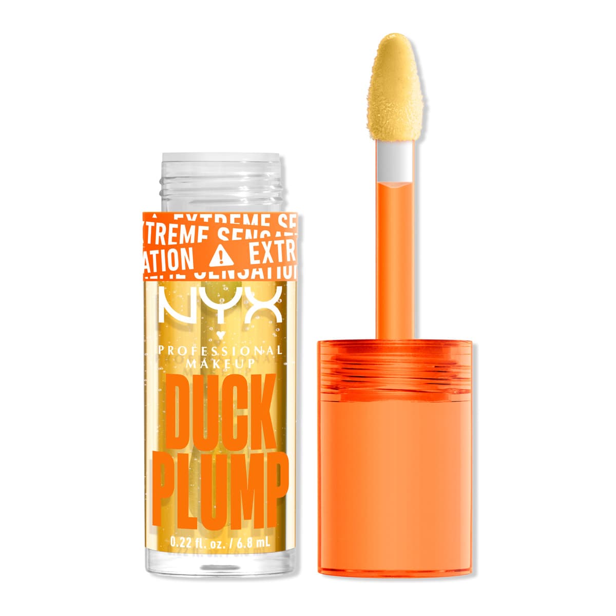 Duck Plump High Pigment Lip Plumping Gloss, Clearly Spicy