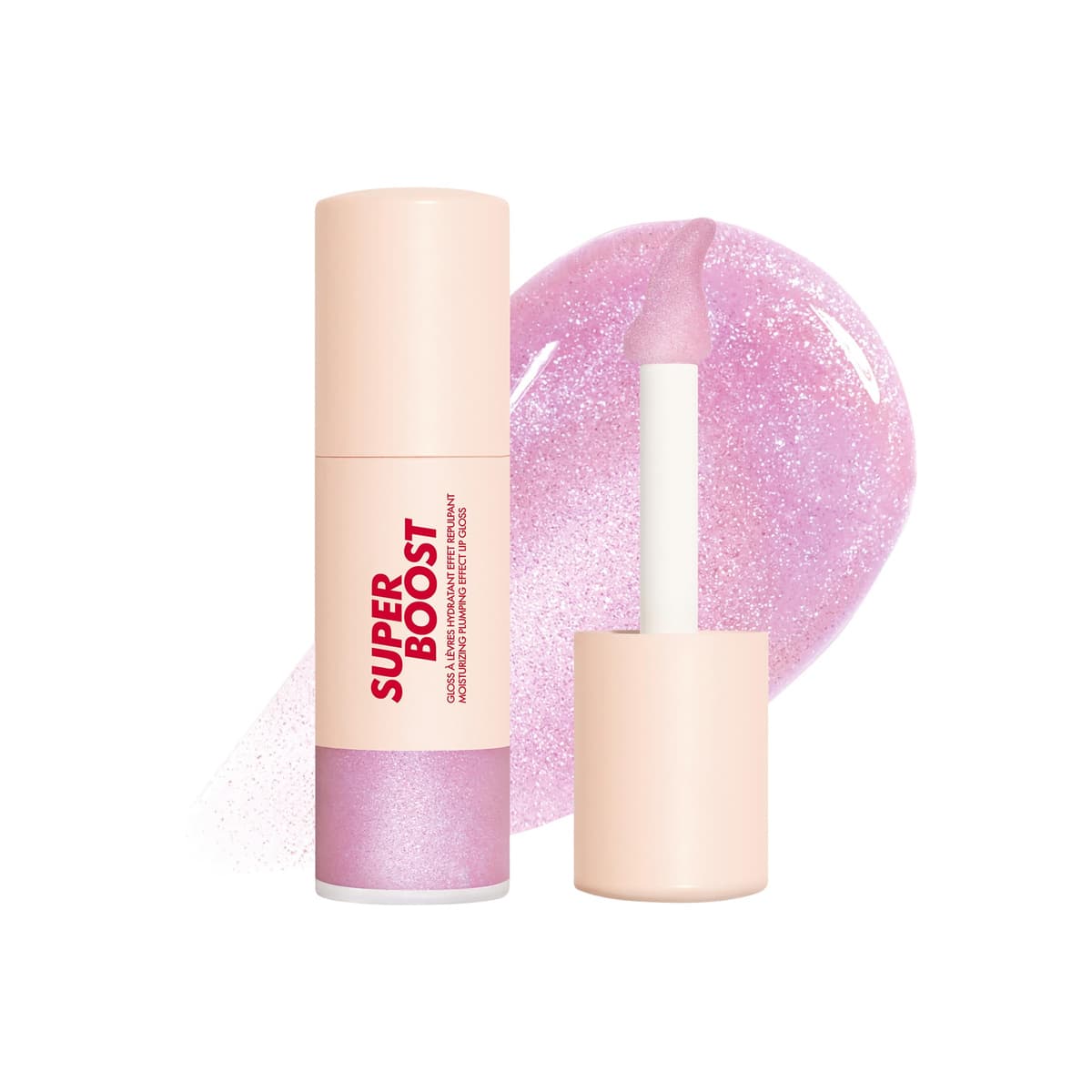 Super Boost Moisturizing & Plumping Lip Gloss, #03 Festival Lilac