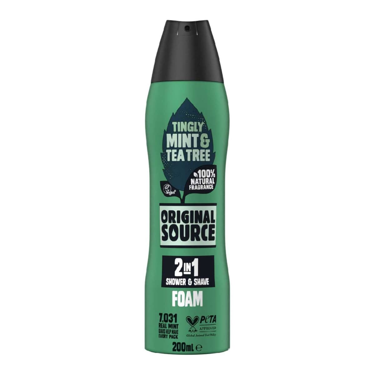 Mint and Tea Tree 2 in 1 Shower and Shave Foam