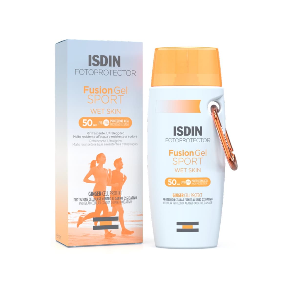 Fotoprotector Fusion Gel Sport Wet Skin SPF50+