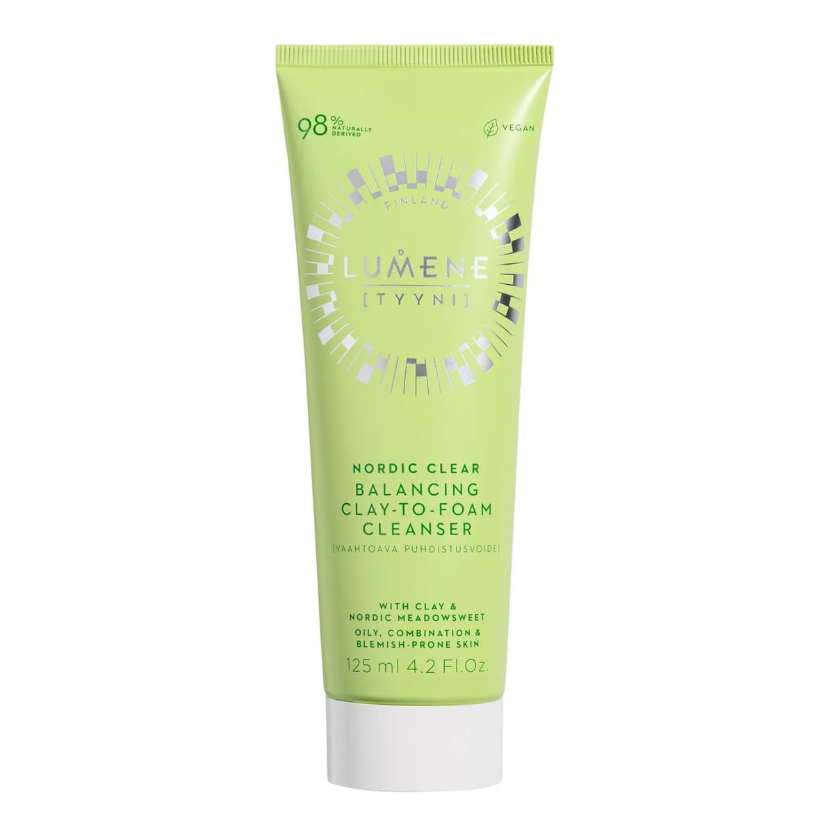 Nordic Clear Tyyni Balancing Clay-to-Foam Cleanser