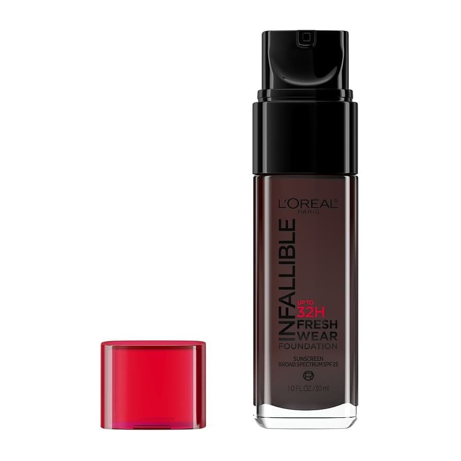 Up to 32 Hour Fresh Wear Foundation, Lightweight, Breathable Coverage, Ebony
