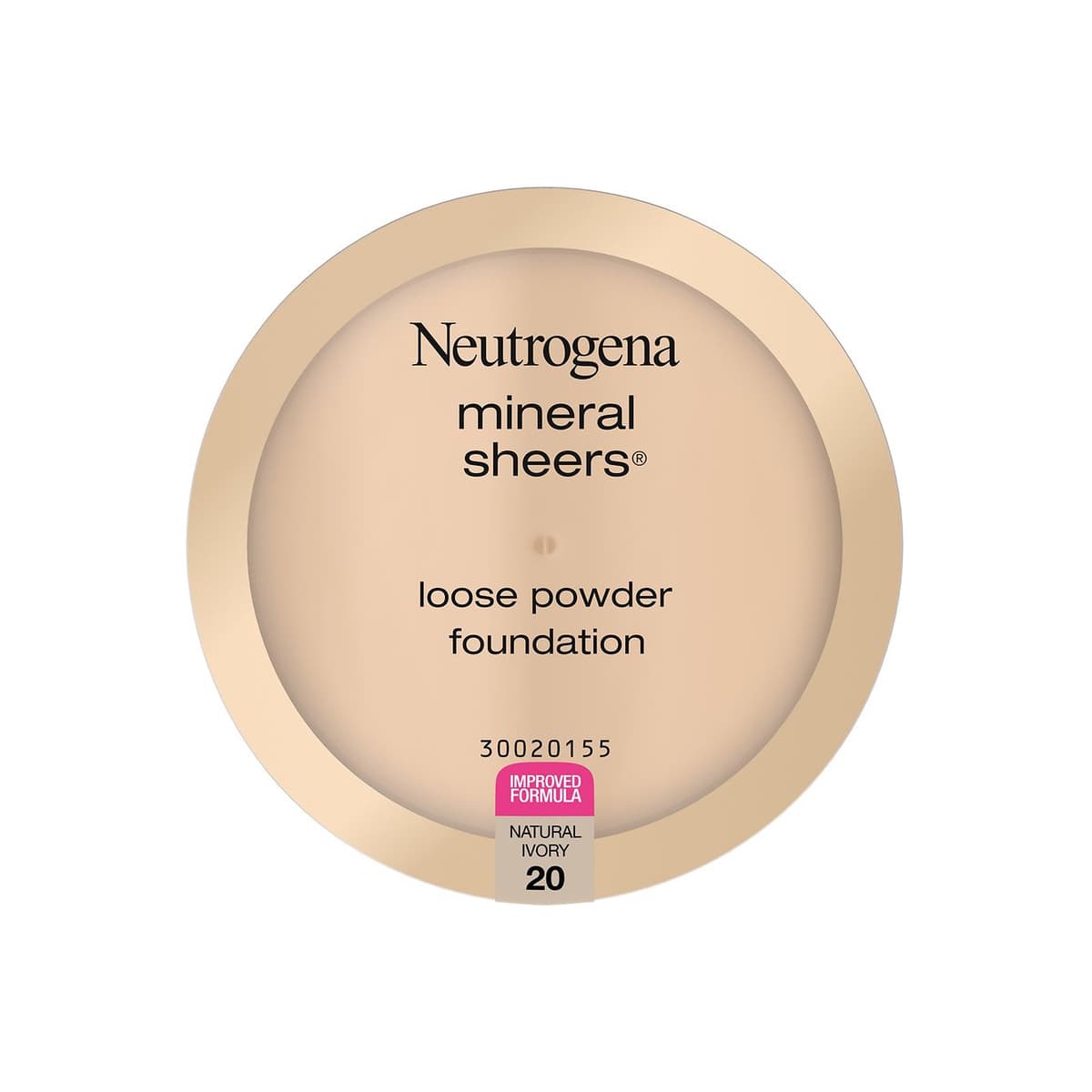 Mineral Sheers Powder Foundation, Natural Ivory 20