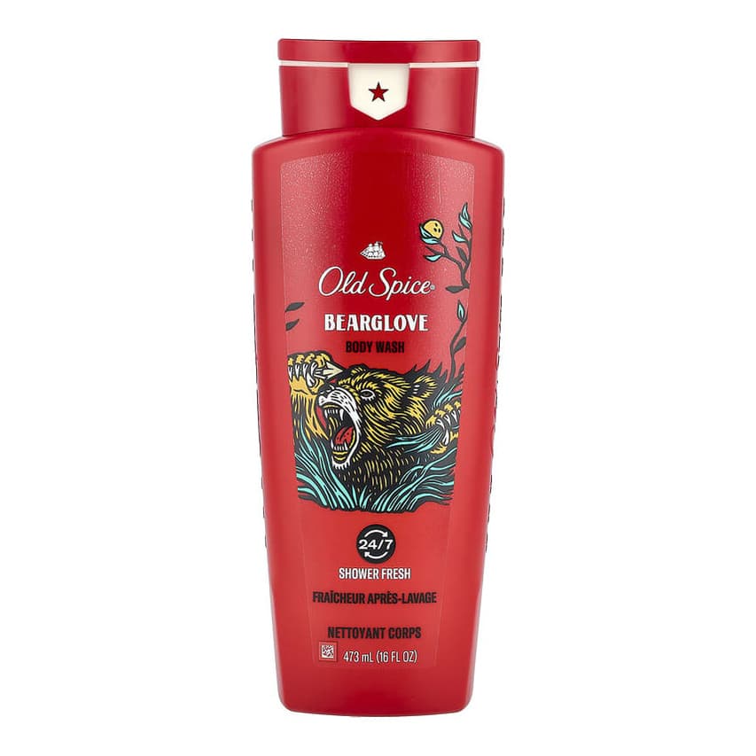 Bearglove, Body Wash, Shower Fresh