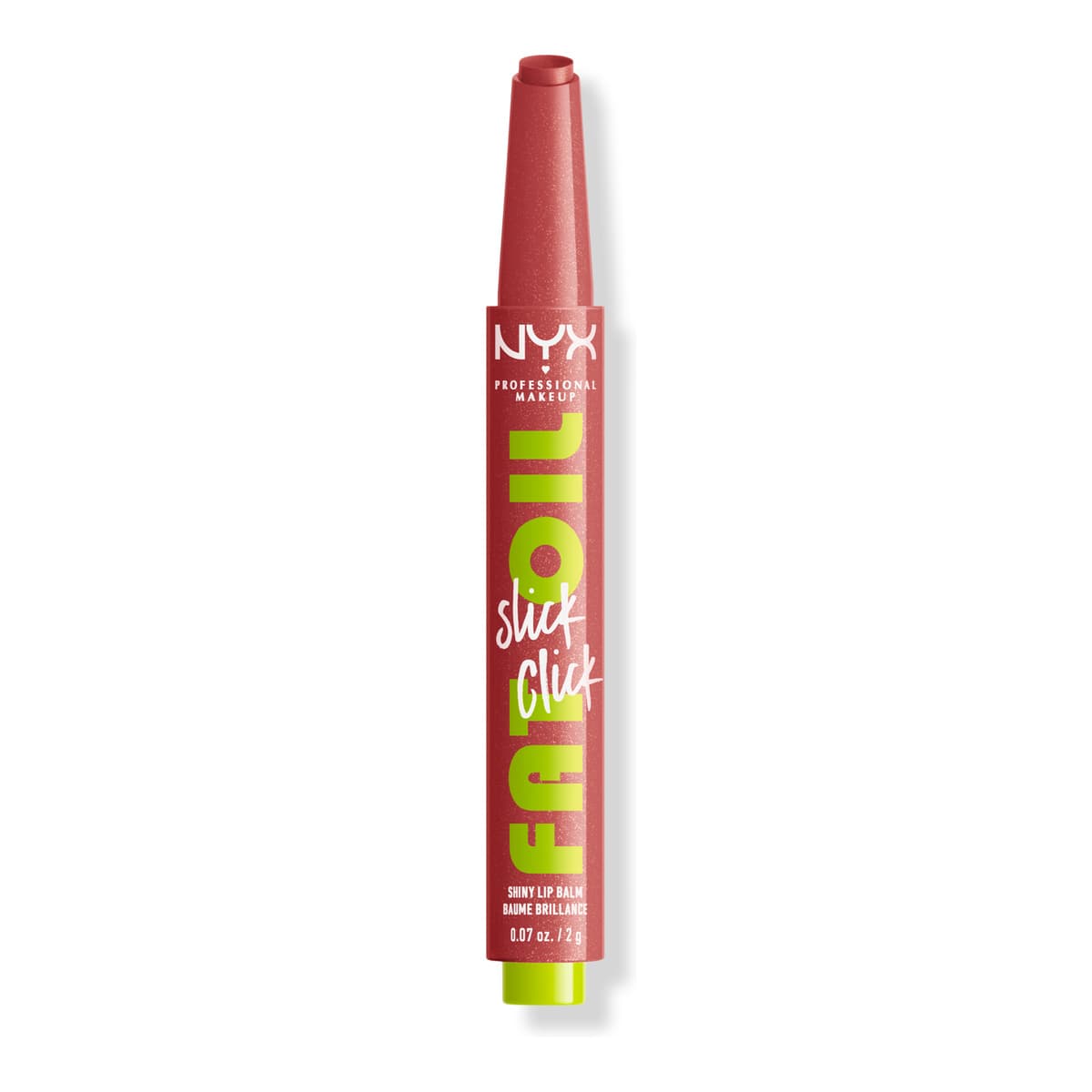 Fat Oil Slick Click Vegan Lip Balm, No Filer Needed