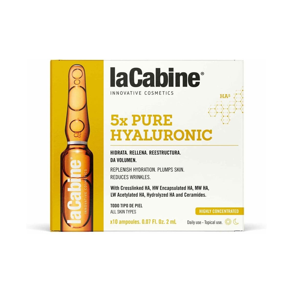 5x Pure Hyaluronic Concentrated Ampoules 10x (10x)