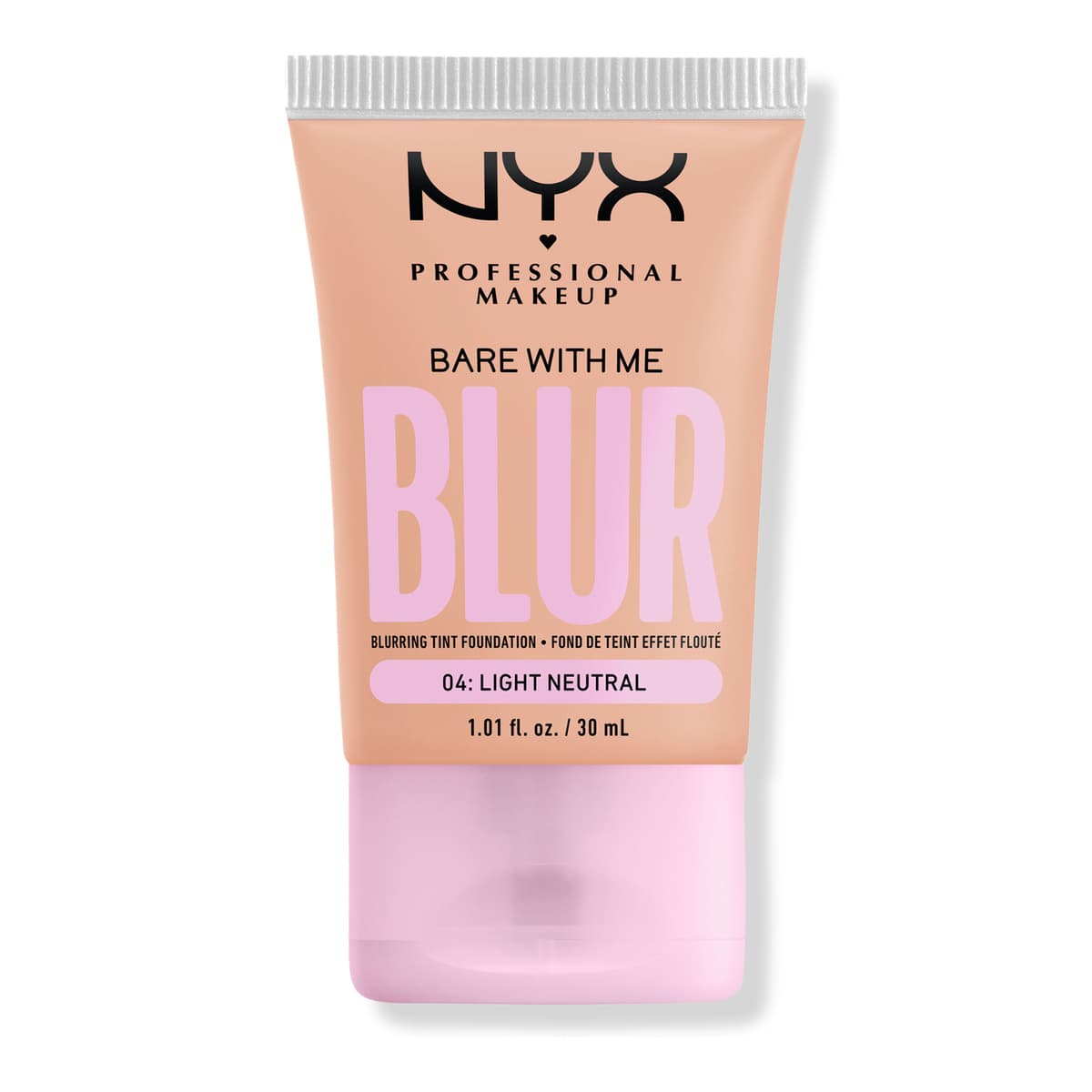 Bare With Me Blur Tint Soft Matte Foundation, #04: Light Neutral