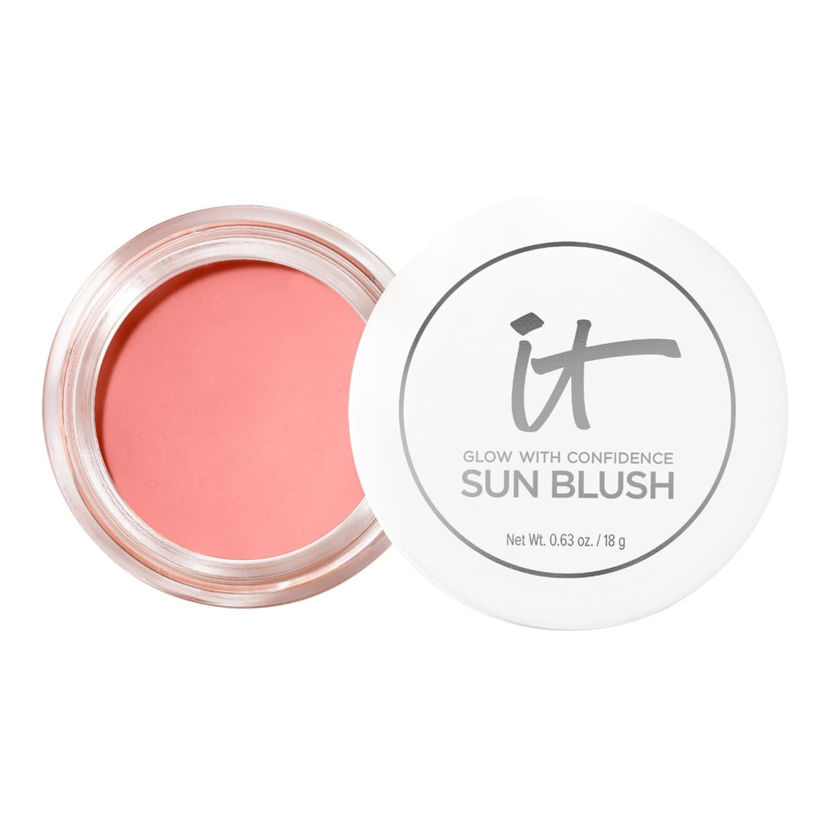Glow with Confidence Sun Cream Blush with Hyaluronic Acid, Sunlit 10