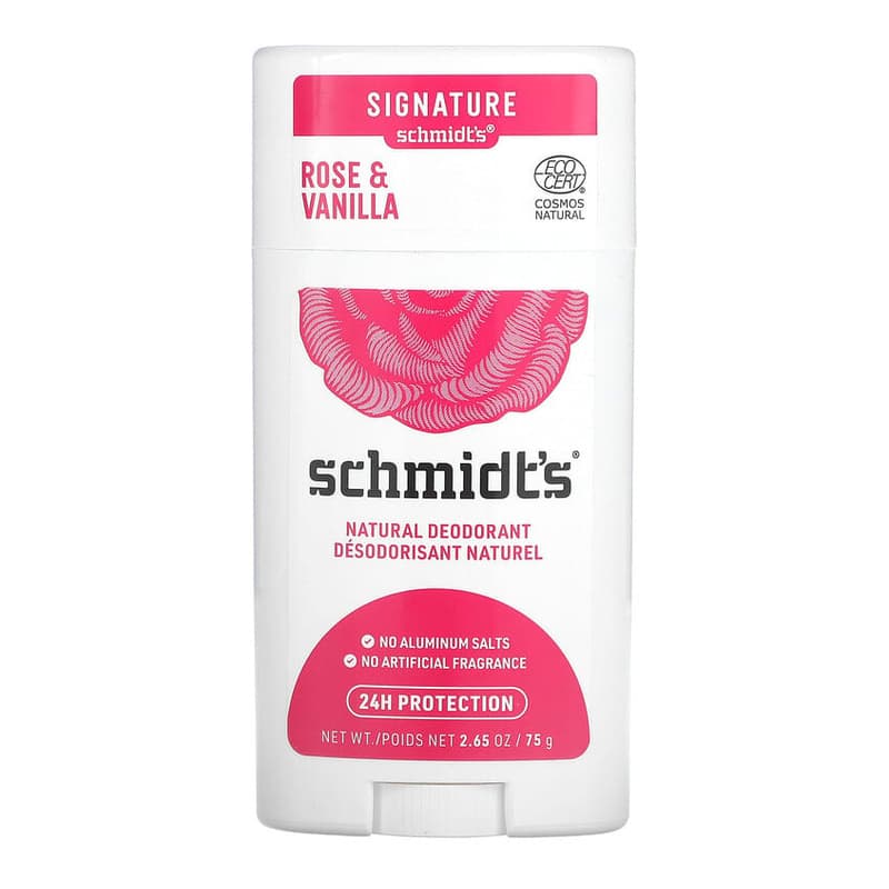 Natural Deodorant, Rose & Vanilla