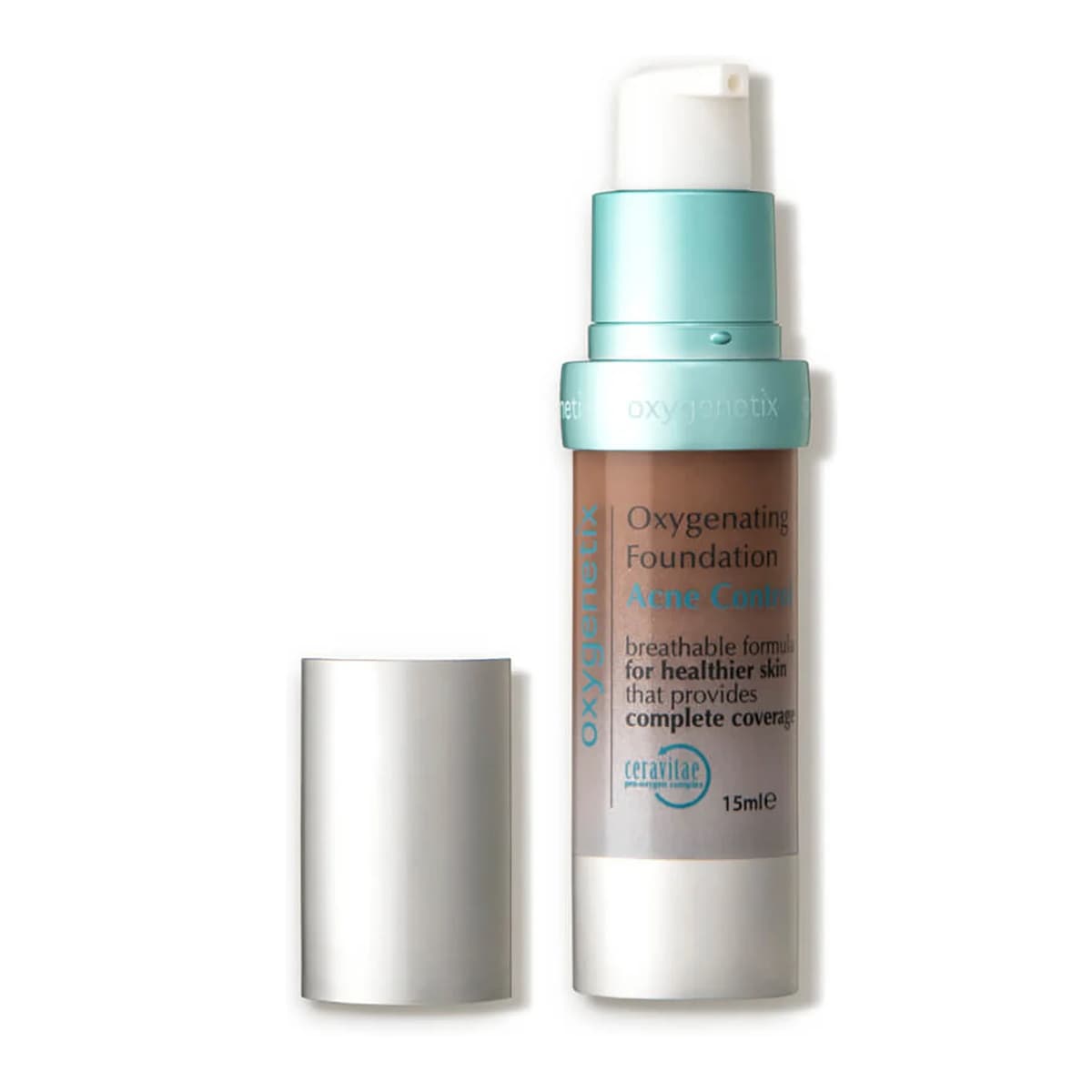 Oxygenating Acne Control Foundation, Mahogany