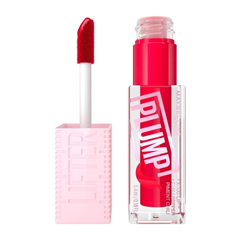 Lifter Plump Lip Plumping Gloss With Chili Pepper And 5% Maxi-Lip, Red Flag