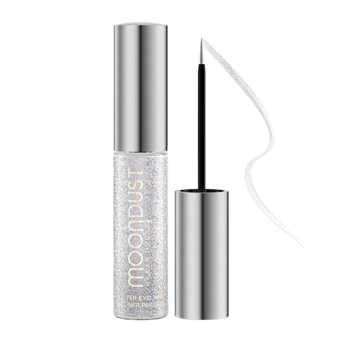 Moondust Liquid Glitter Eyeliner, Pyro