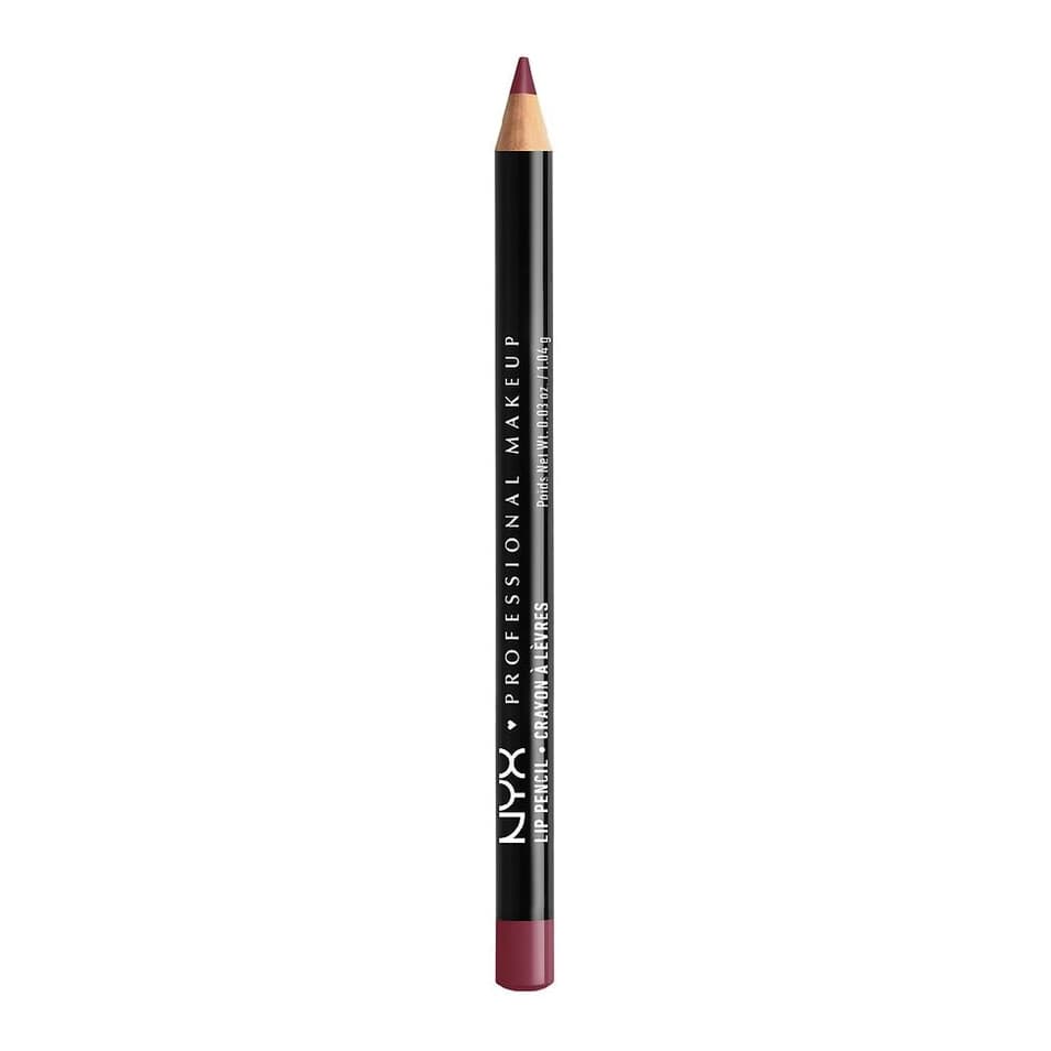 Slim Lip Pencil Creamy Long-Lasting Lip Liner, Prune
