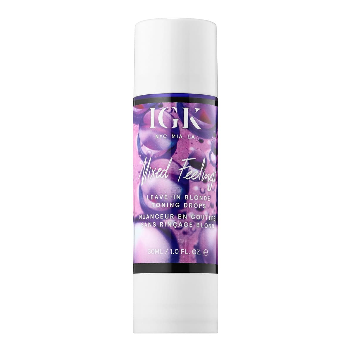 Mixed Feelings Purple Leave-In Blonde Toning Drops