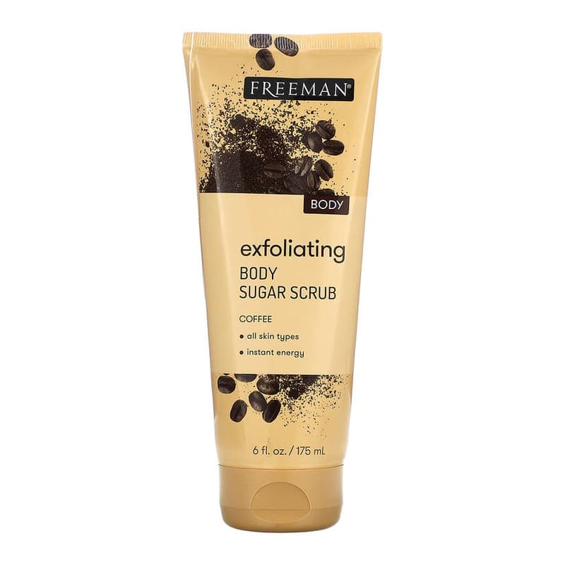 Exfoliating Body Sugar Scrub, Coffee