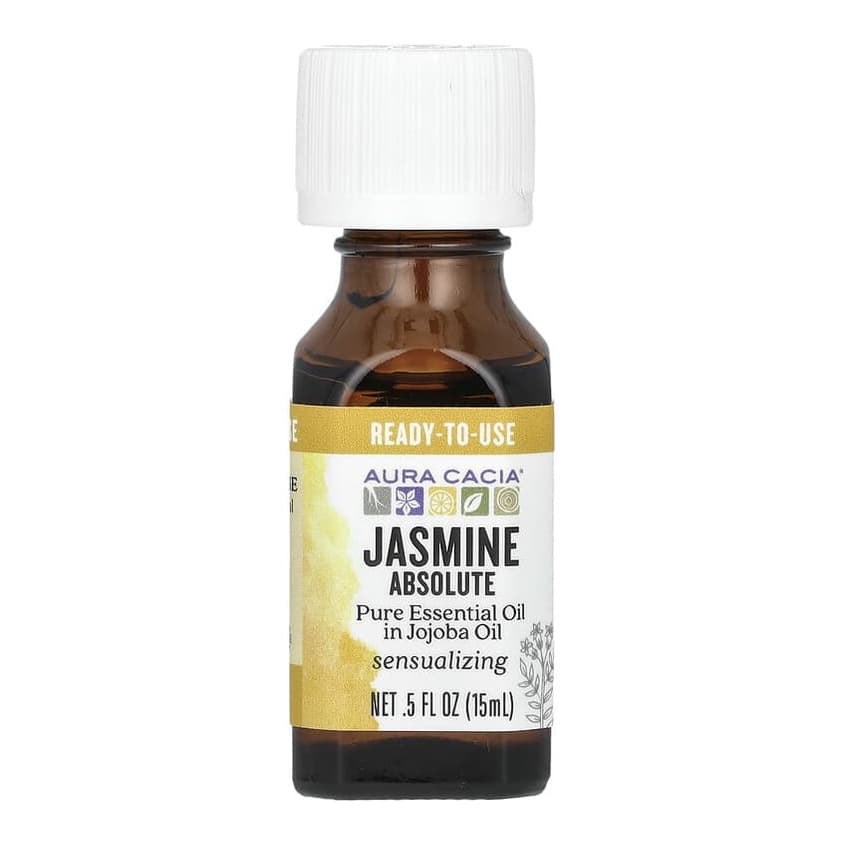 Pure Essential Oil In Jojoba Oil, Jasmine Absolute